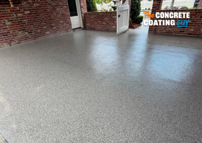 Residential Carport Floor Coating