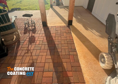 front porch before