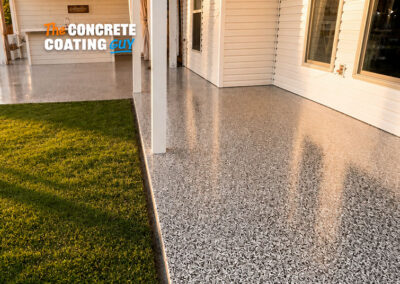 Patio floor coating