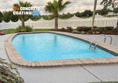 Pool Deck Concrete Coating