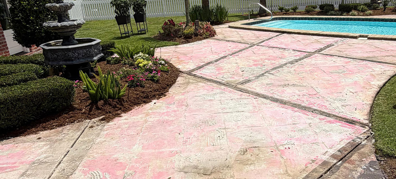 pool before
